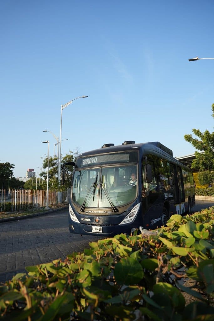 8 nuevos buses de Transmetro ruedan por Barranquilla