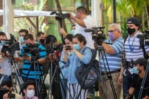 Al menos 46 periodistas forzados al exilio en Nicaragua en 2024, según ONG
