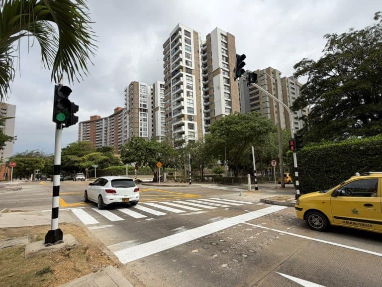 Barranquilla estrena cuatro semáforos
