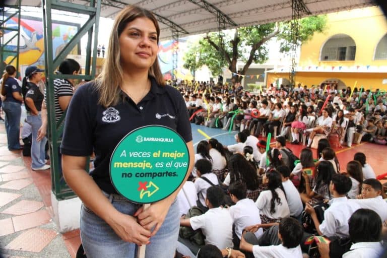 Barranquilla promueve la sana convivencia escolar y el freno a la desinformación