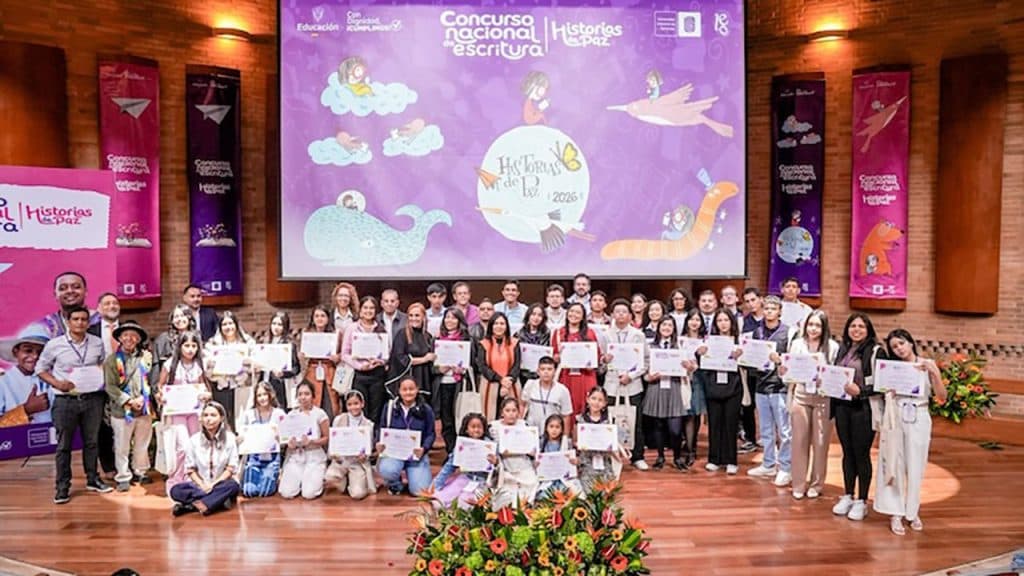 Concurso Nacional de Escritura premió 40 autores de historias de paz