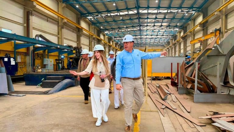 Destacan trabajo de la ministra Diana Morales en favor de la industria naval
