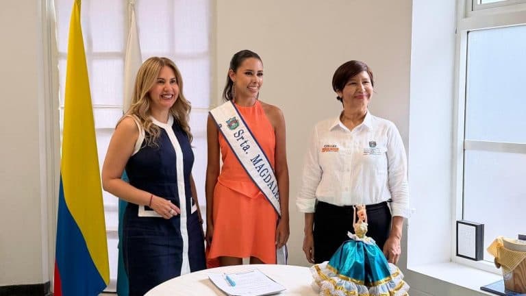 Fabiana Angulo, señorita Magdalena en la Capitanía Nacional del Mar 2026
