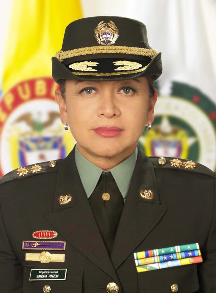 La Brigadier General Sandra Pinzón, sería la nueva directora de la Policía