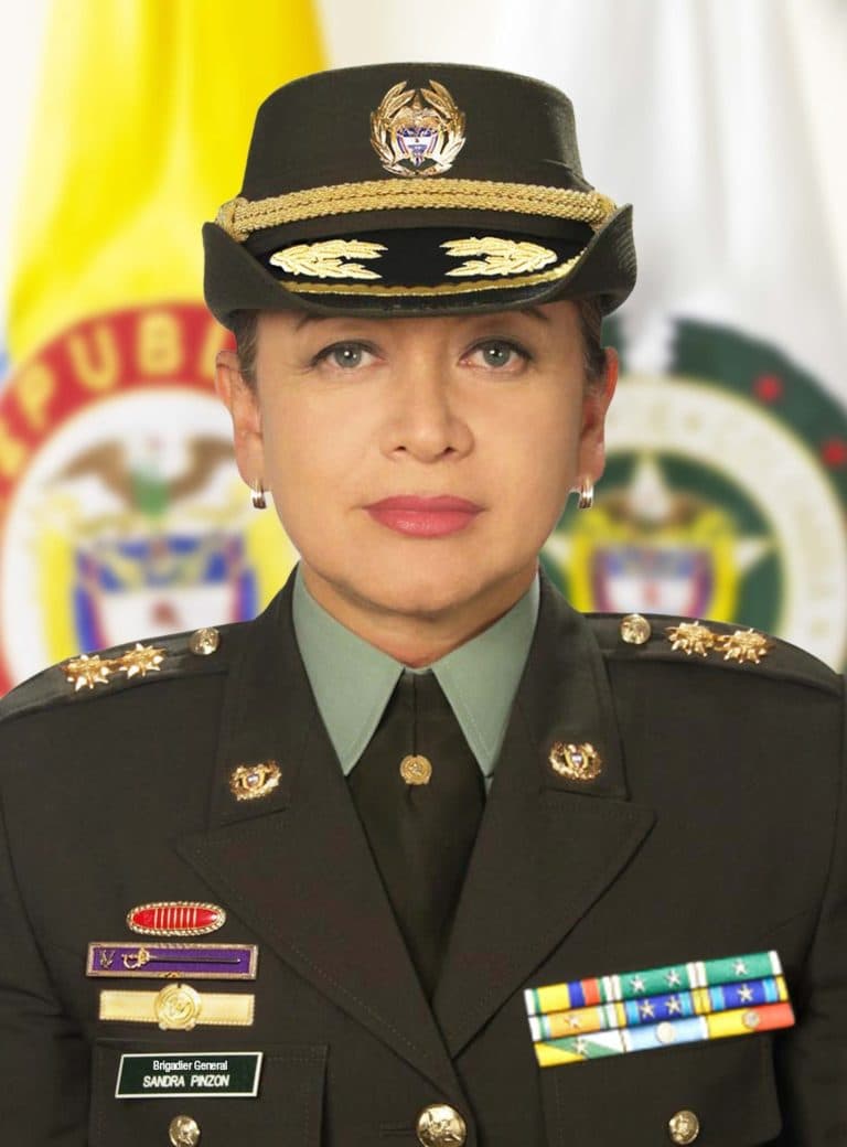 La Brigadier General Sandra Pinzón, sería la nueva directora de la Policía