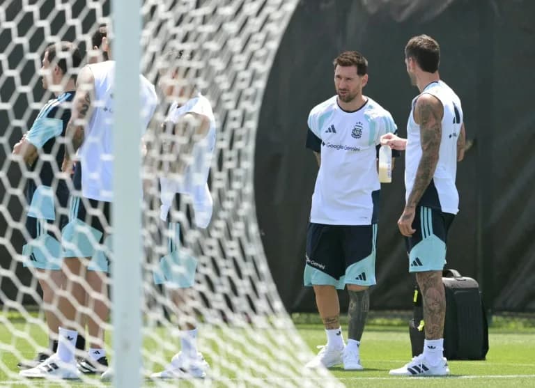 Messi hace trabajo de recuperación tras su primer recital en el Mundial