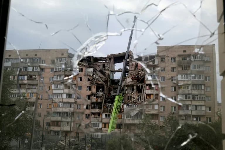 Un bombardeo contra Kiev mata a 14 personas antes de la cumbre de la OTAN