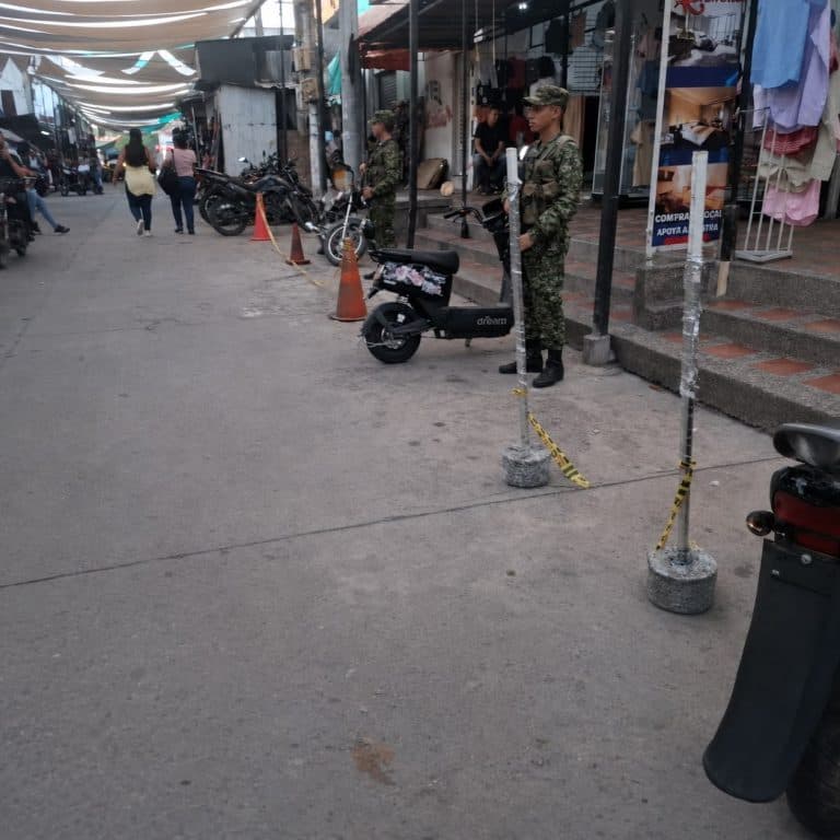 Zona comercial de Fundación es militarizada para acabar con bandas de extorsionistas