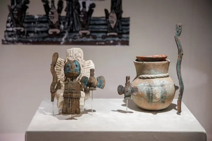Exhibición en México muestra por primera vez raras ofrendas aztecas