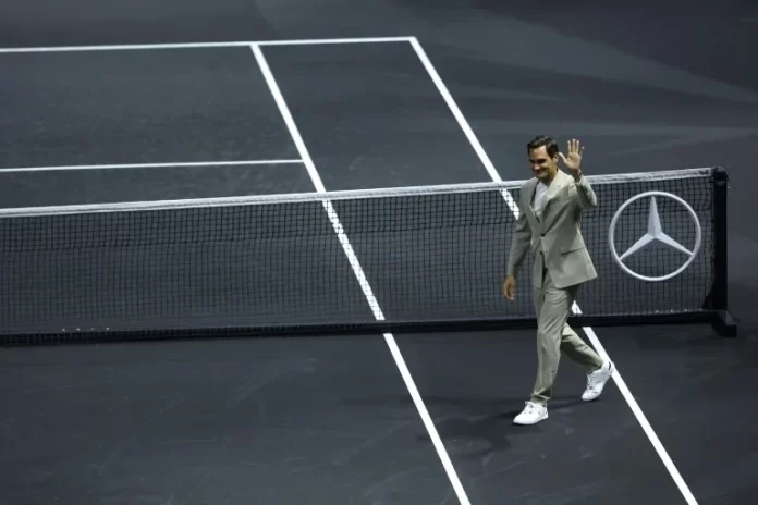 Federer, en el aniversario de su despedida