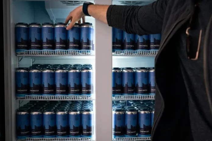 CERVEZA CON AGUA RECICLADA