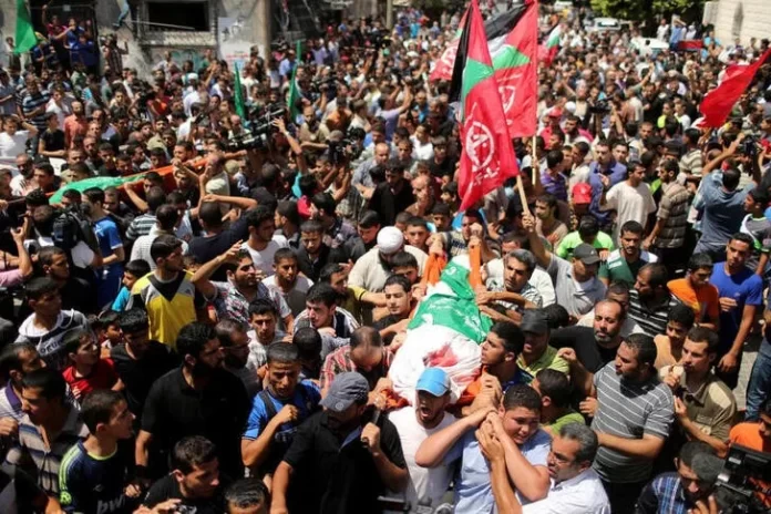 PALESTINOS QUE MURIERON