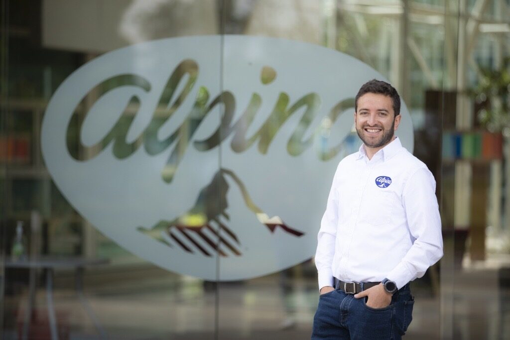 Nicolas Forero vicepresidente comercial de Alpina 1