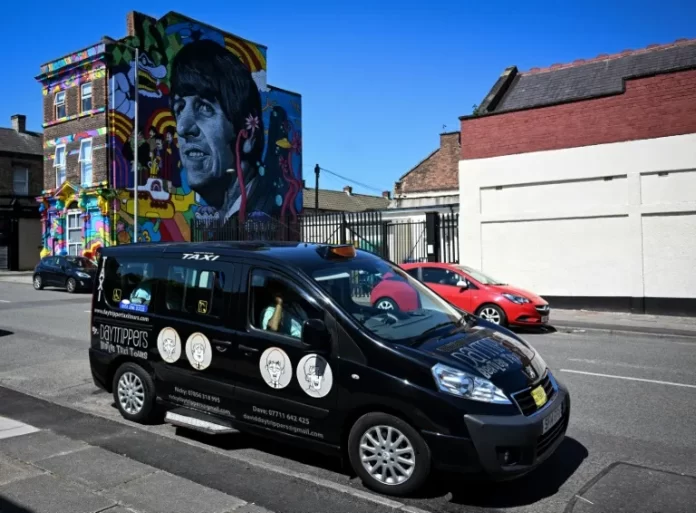 camioneta beatles