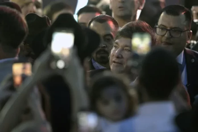 El presidente de Argentina, Javier Milei