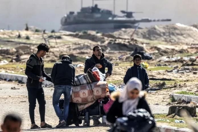 combates intensos en Gaza