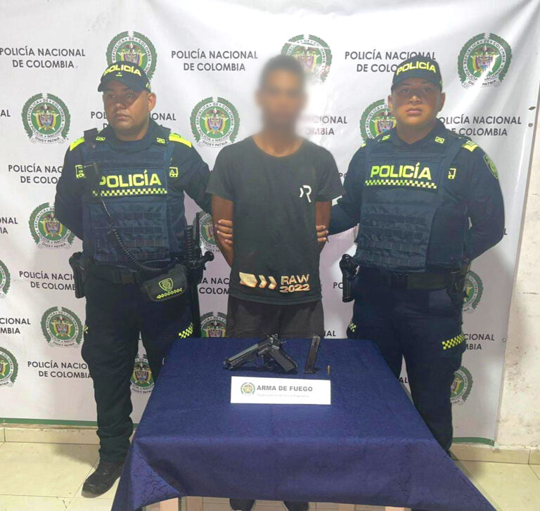 Seis capturados con armas y drogas en cuatro municipios del Magdalena