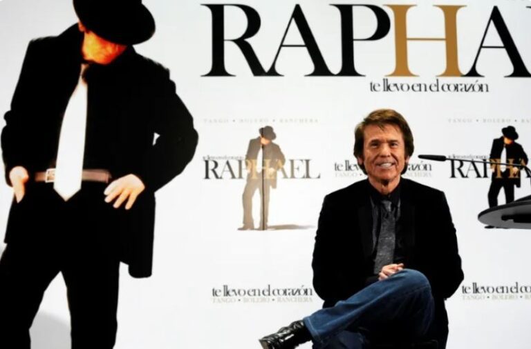 El cantante español Raphael sufre linfoma cerebral El cantante español Raphael sufre linfoma cerebral