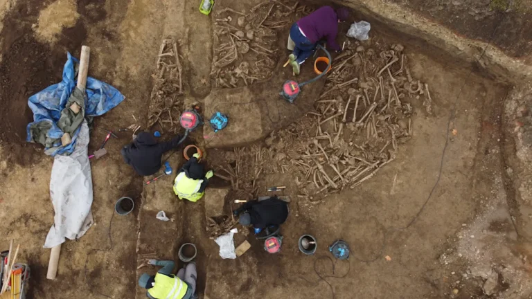 Arqueólogos en Viena revelan fosa común de combatientes de la era del Imperio Romano