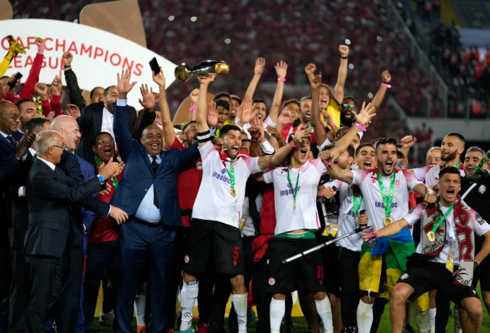 Los jugadores del Wydad AC de Marruecos