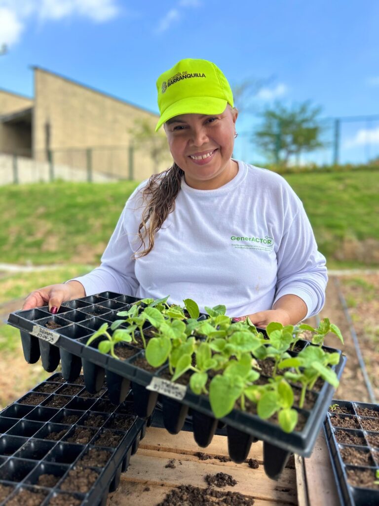Shirley Marcilia Morales: un cultivo de amor desde su huerta comunitaria