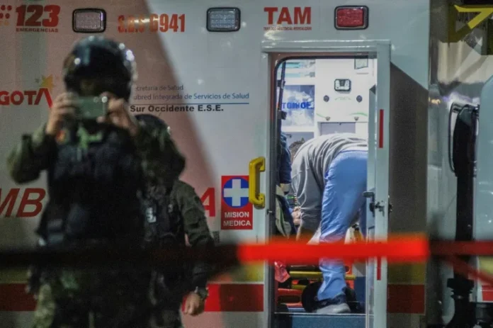 uribe en la ambulancia