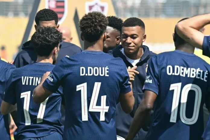 EL PSG CON MBAPPE