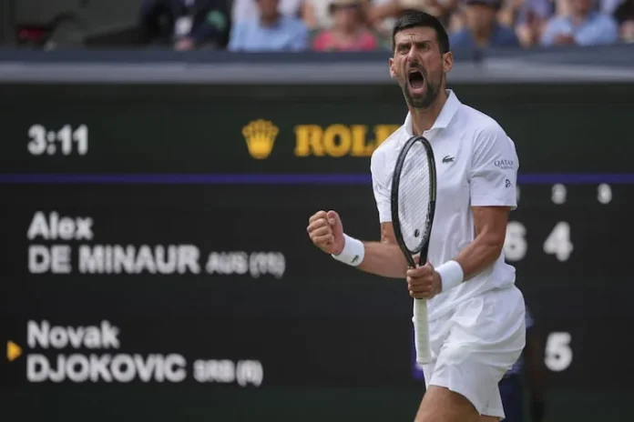 djokovic a cuartos de wimbledon