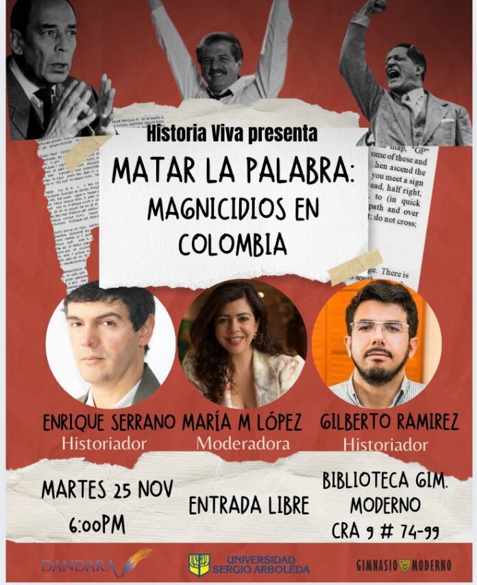 Matar la palabra, Magnicidios en Colombia