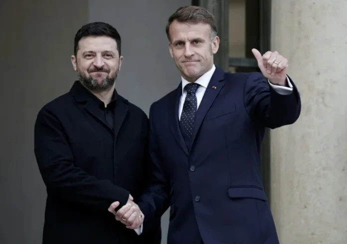 MACRON Y ZELENSKI