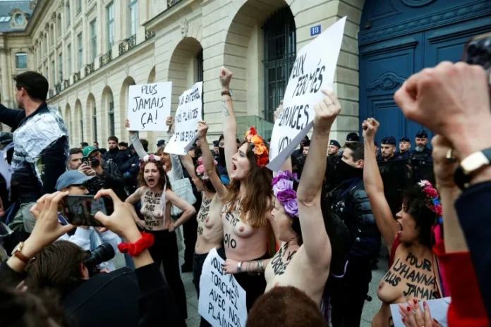 PROTESTA EN FRANCIA